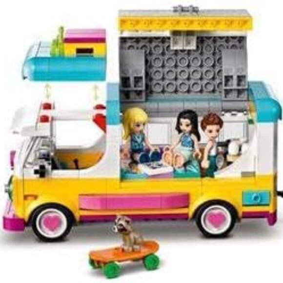 Lego Brand New Friends Camper Van and Sailboat 41681 Building Kit - Picture 12 of 13